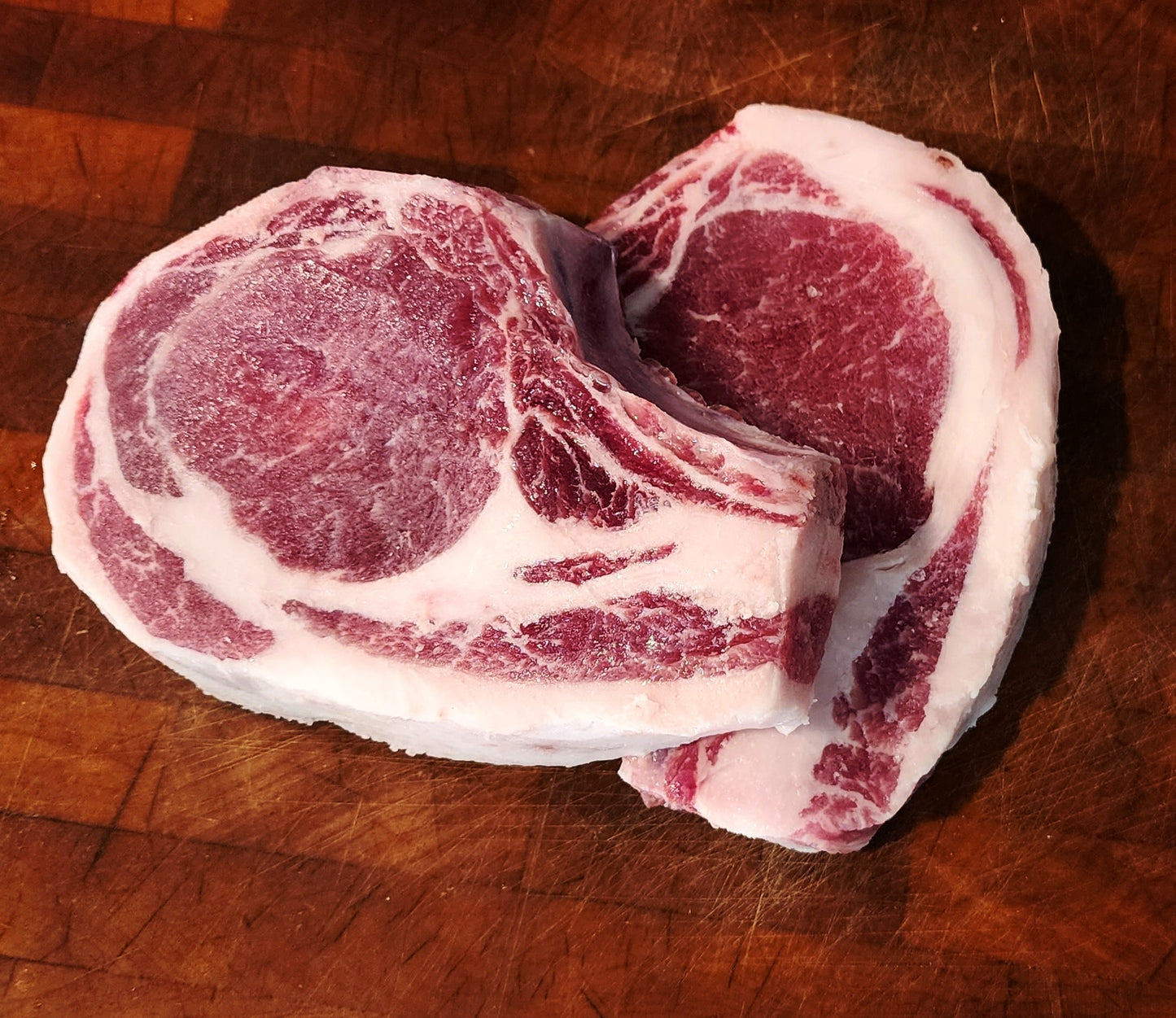 bone-in pork chops