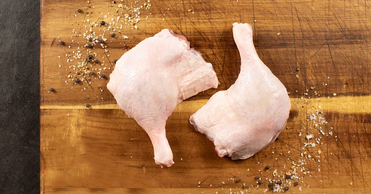 fresh duck leg quarters